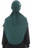 Sefa - Hijab Al Amira Verde Oscuro One-Piece