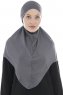 Sefa - Hijab Al Amira Gris Oscuro One-Piece