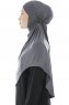 Sefa - Hijab Al Amira Gris Oscuro One-Piece