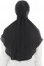 Ebrar - Hijab Al Amira Crepe Chiffon Negro