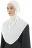 Ebrar - Hijab Al Amira Crepe Chiffon Creme