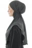 Ebrar - Hijab Al Amira Crepe Chiffon Caqui