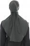 Ebrar - Hijab Al Amira Crepe Chiffon Caqui