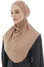 Ebrar - Hijab Al Amira Crepe Chiffon Gold