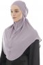 Ebrar - Hijab Al Amira Crepe Chiffon Piedra Gris