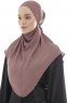 Ebrar - Hijab Al Amira Crepe Chiffon Ciruelas