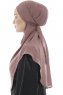 Ebrar - Hijab Al Amira Crepe Chiffon Ciruelas