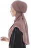 Ebrar - Hijab Al Amira Crepe Chiffon Ciruelas