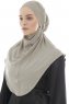 Ebrar - Hijab Al Amira Crepe Chiffon Sand 