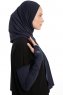 Azize - Pro Scarf Sport Hijab Set Azul Marino