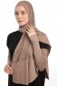 Azize - Pro Scarf Sport Hijab Set Taupe Oscuro