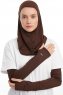 Bayda - Pro Sport Hijab Set Marrón