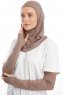 Bayda - Pro Sport Hijab Set Taupe Oscuro