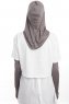 Bayda - Pro Sport Hijab Set Gris Oscuro