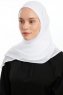 Eylem - Hijab Chiffon One Piece Blanco