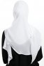 Eylem - Hijab Chiffon One Piece Blanco
