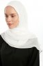 Eylem - Hijab Chiffon One Piece Crema