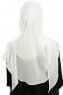 Eylem - Hijab Chiffon One Piece Crema