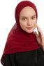 Eylem - Hijab Chiffon One Piece Burdeos