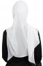 Sahar - Hijab Chiffon One Piece Blanco