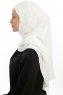 Sahar - Hijab Chiffon One Piece Crema