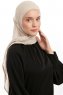 Sahar - Hijab Chiffon One Piece Beige Claro