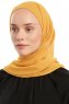 Sahar - Hijab Chiffon One Piece Mostaza