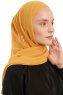 Sahar - Hijab Chiffon One Piece Mostaza