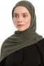 Sahar - Hijab Chiffon One Piece Caqui