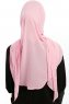 Sahar - Hijab Chiffon One Piece Rosado