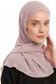 Sahar - Hijab Chiffon One Piece Púrpura