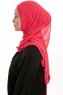 Sahar - Hijab Chiffon One Piece Persian Rose
