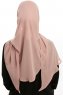 Sahar - Hijab Chiffon One Piece Salmón Claro