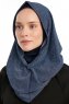 Taliah - Hijab One Piece Azul Marino