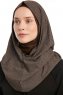 Taliah - Hijab One Piece Marrón