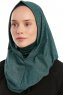 Taliah - Hijab One Piece Verde Oscuro