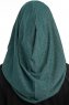 Taliah - Hijab One Piece Verde Oscuro
