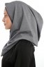 Taliah - Hijab One Piece Gris Oscuro