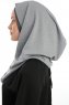 Taliah - Hijab One Piece Gris Claro