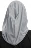 Taliah - Hijab One Piece Gris Claro