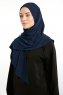 Nermin - Sandy Scarfs Hijab Azul Marino