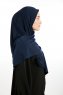 Nermin - Sandy Scarfs Hijab Azul Marino