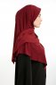 Nermin - Sandy Scarfs Hijab Burdeos