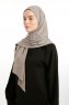 Nermin - Sandy Scarfs Hijab Taupe Oscuro