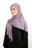 Nermin - Sandy Scarfs Hijab Morado Oscuro