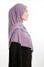 Nermin - Sandy Scarfs Hijab Morado Oscuro