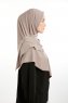 Nermin - Sandy Scarfs Hijab Piedra Gris