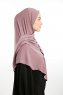 Nermin - Sandy Scarfs Hijab Rosa Oscuro