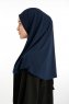 Ilay - Sandy Turban Hijab Azul Marino