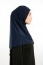 Ilay - Sandy Turban Hijab Azul Marino